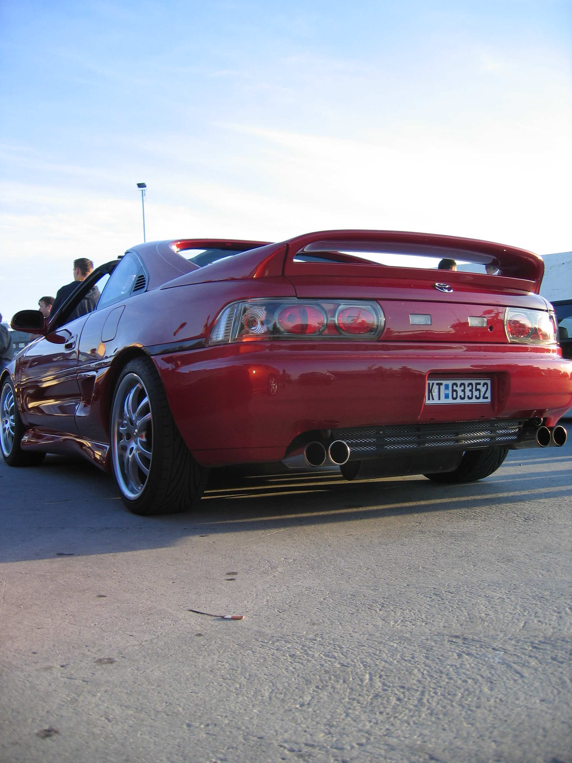 bilde tatt på bil treff..