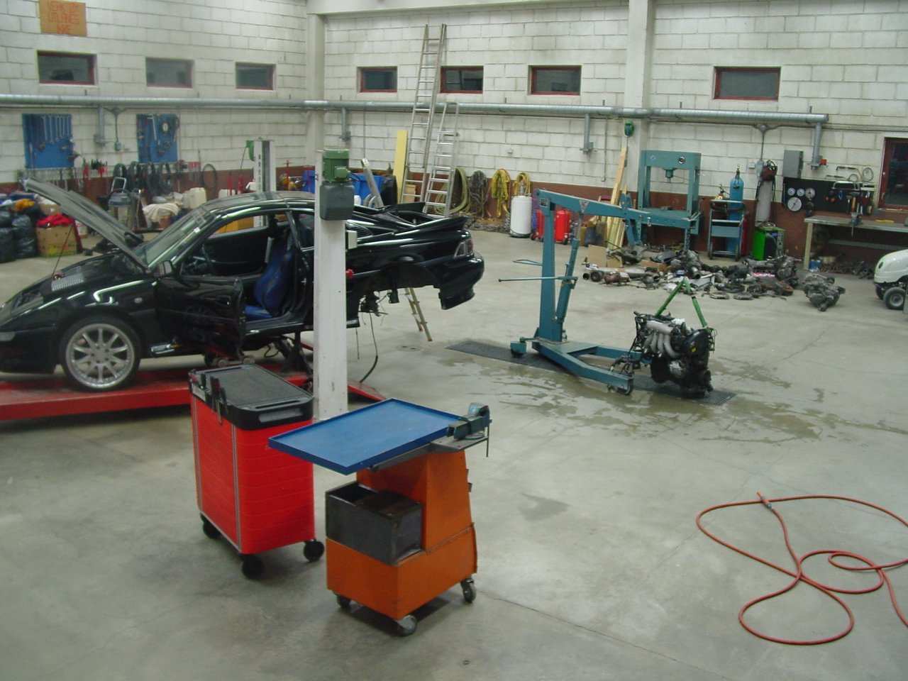 Pappa mener jeg tar så stor plass når jeg skrur :)