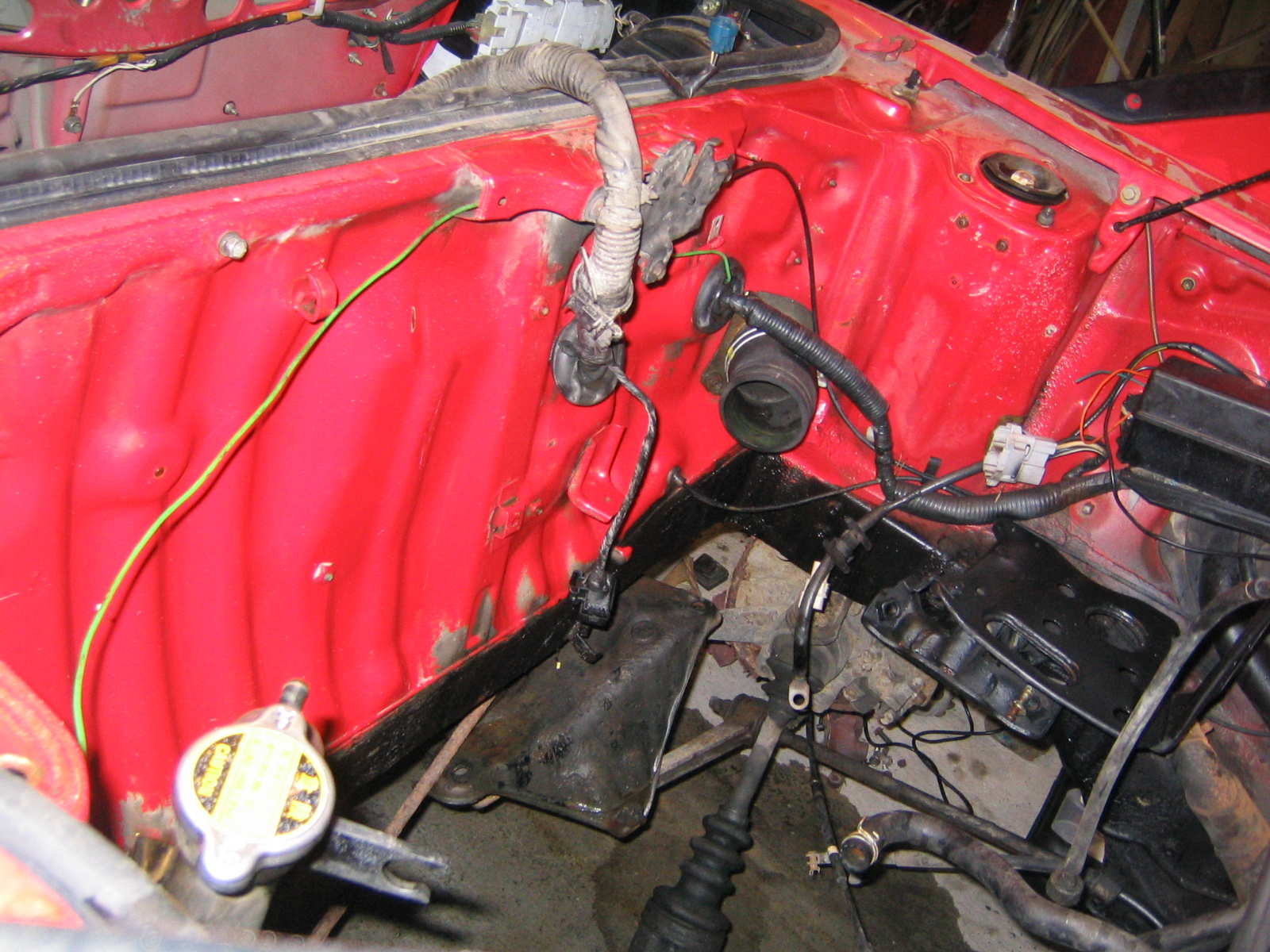 rustpussing og tektyl og   vak gjør seg