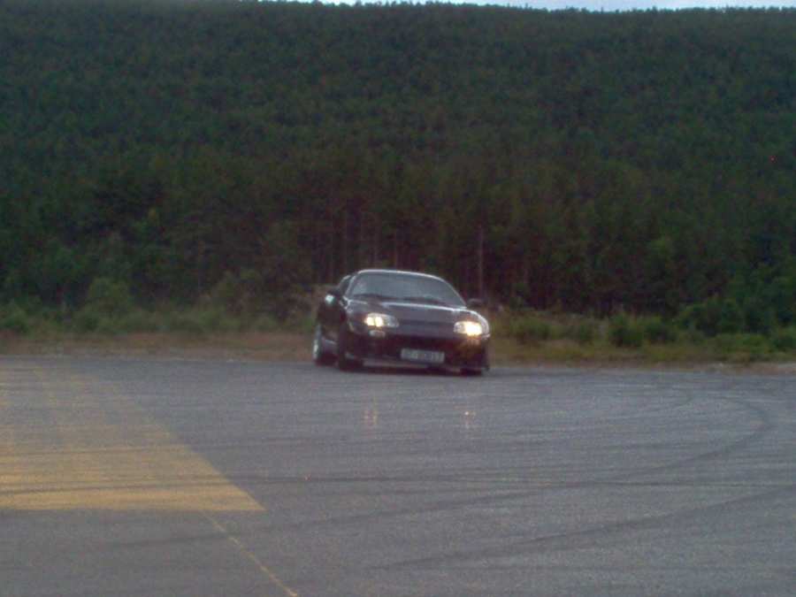 Stig ble presset til å prøve bilen...