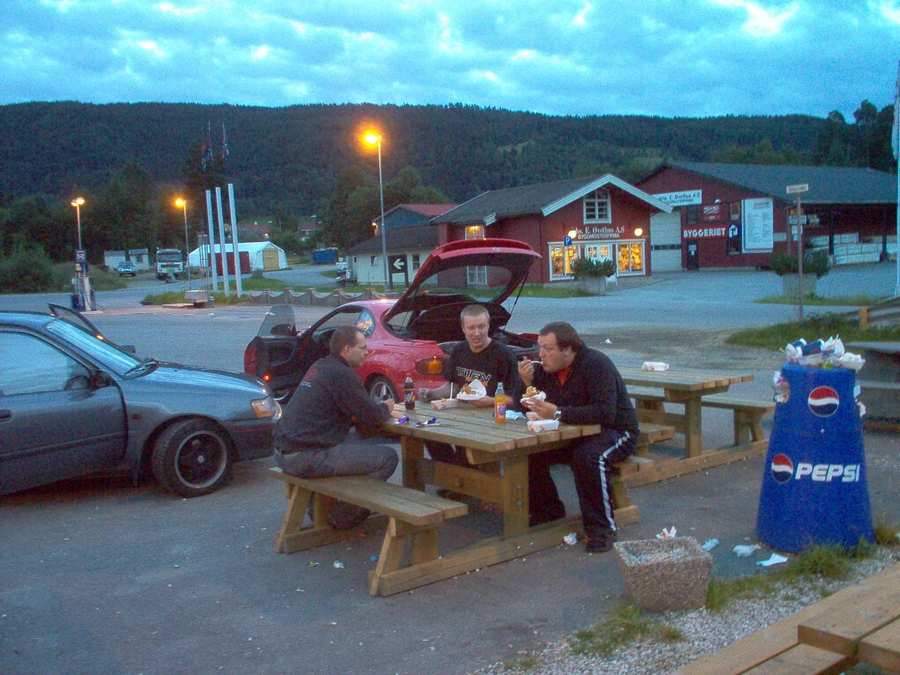 liten pit stop før vi var hjemme