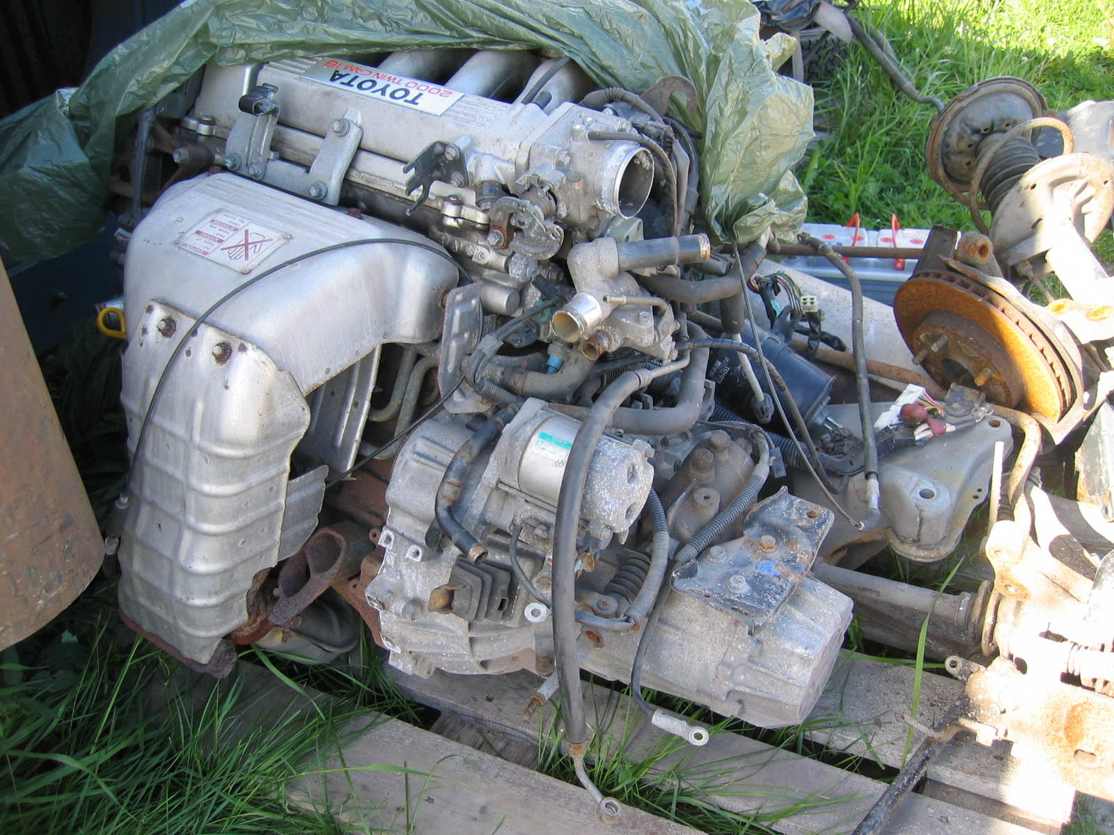 Dele motoren jeg tok fra..