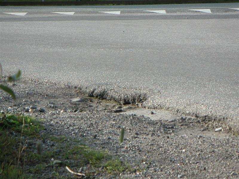 Her ser man hvor dypt hullet egentlig er...