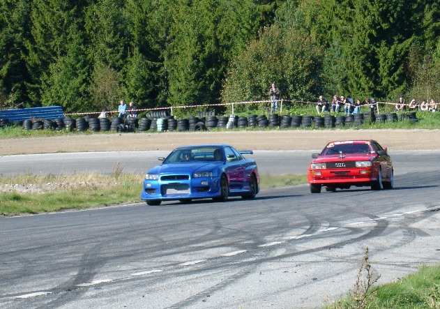 Mestermøte?? 900hk Quattro mot MR. Skyline