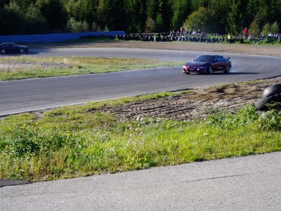 Marcus sin sw20 med litt hjulspinn...