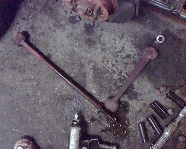 Gamle foringer bak. Litt feil lagt opp men men.