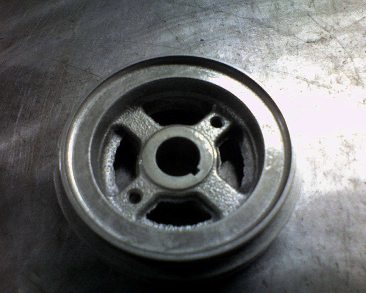 hjulet helt ferdig dreid og ny lakka