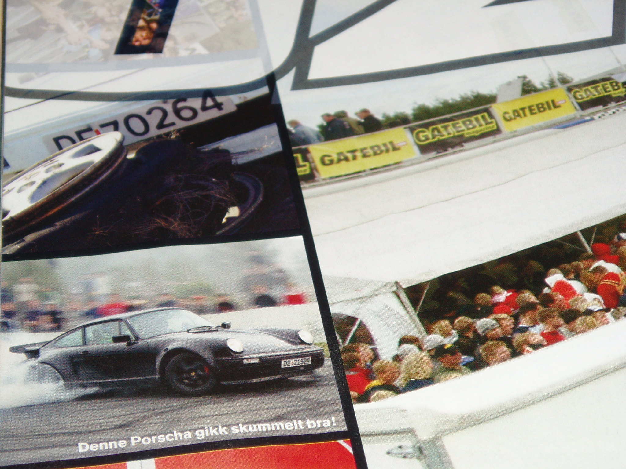 Kanskje ikke den største spalteplassen eller det største bildet, men bilnummeret er mitt....