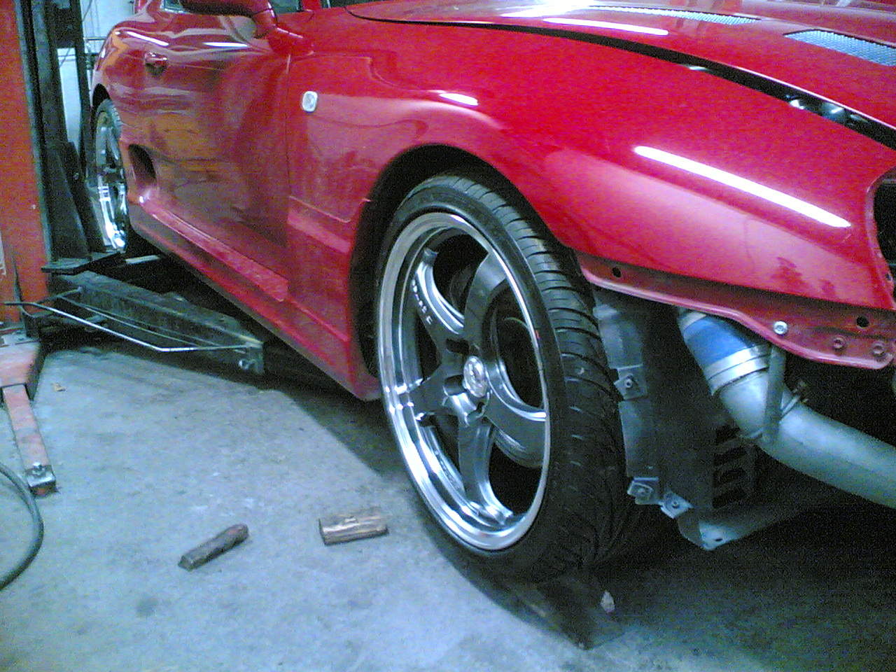 Testing av konas felger :)