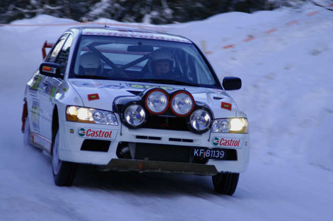 Bernt Kollevold konsentrerer seg på SS9 - Ringsaker