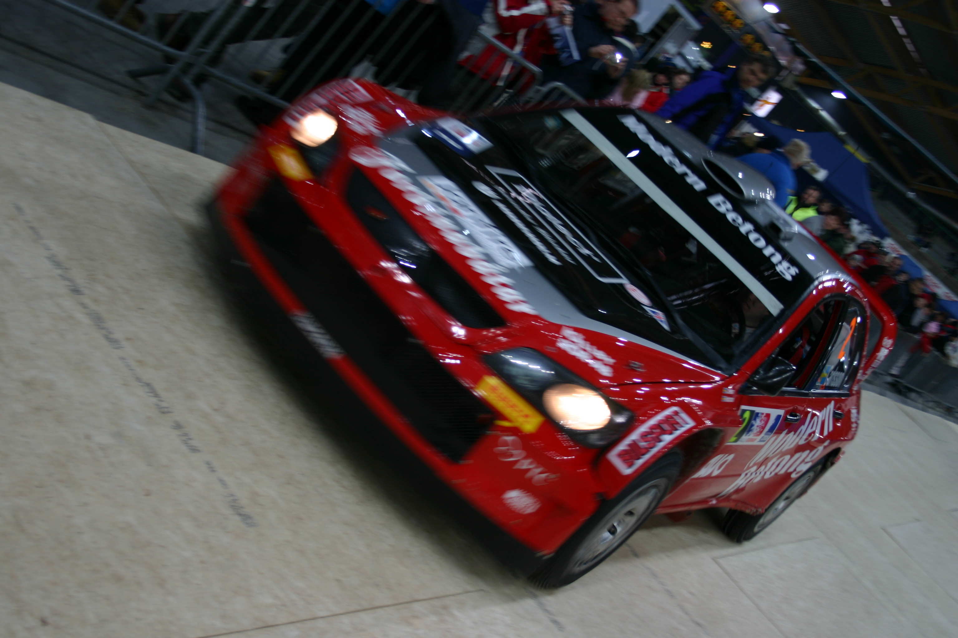 Evo WRC, de er både blodfete og litt rare de der.