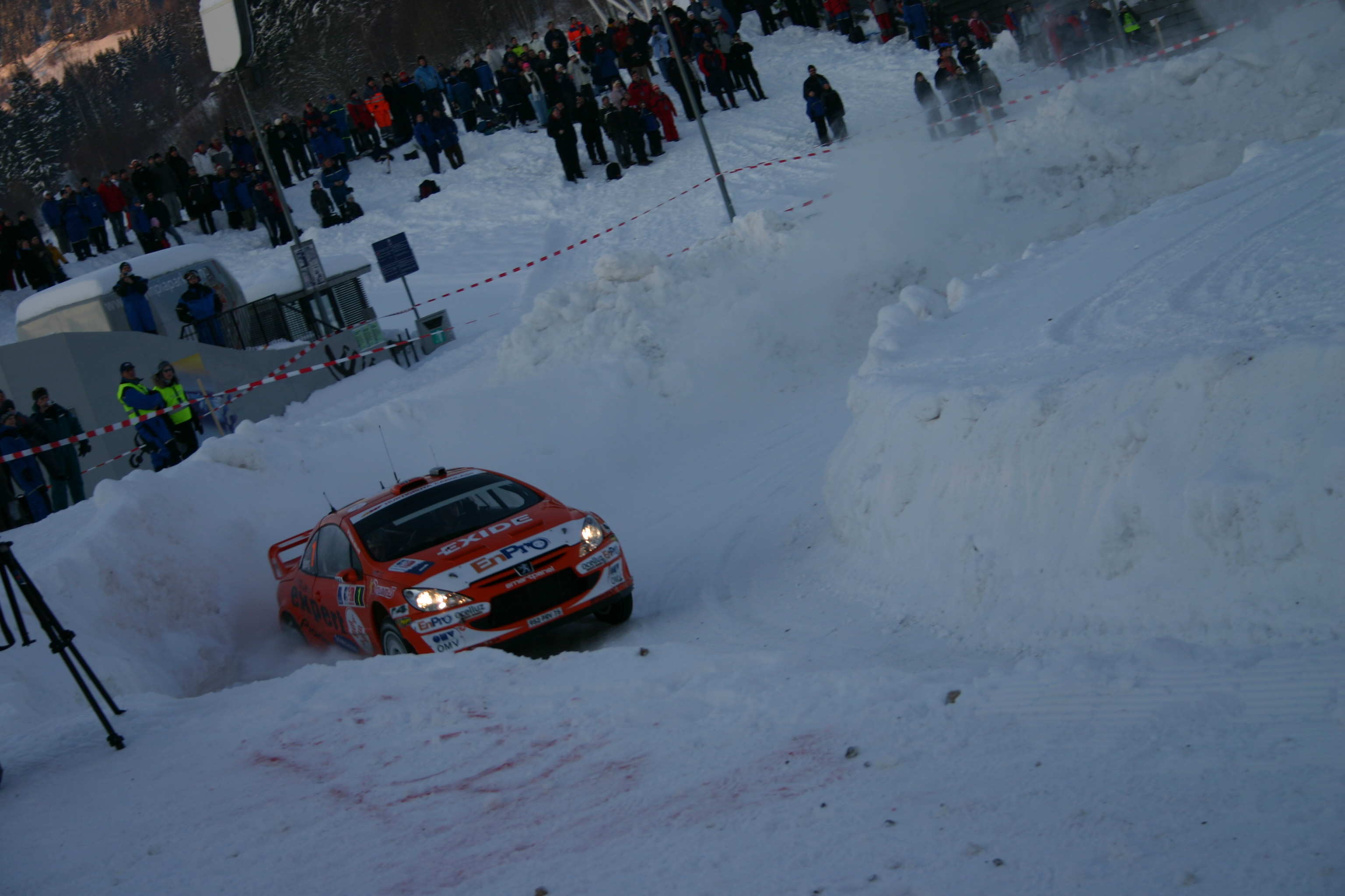 Henning i godt driv bare hundre meter ifra mål på SS14