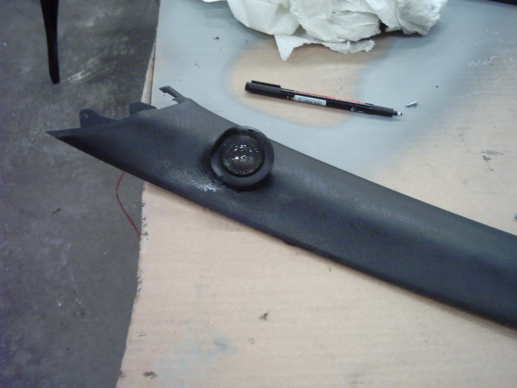 diskatnter som blir støpt inn