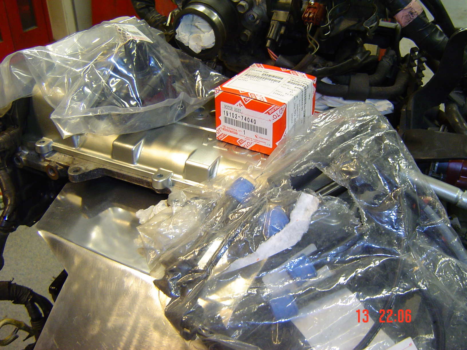 Ny Rotor,fordelerlokk og pluggledninger:)