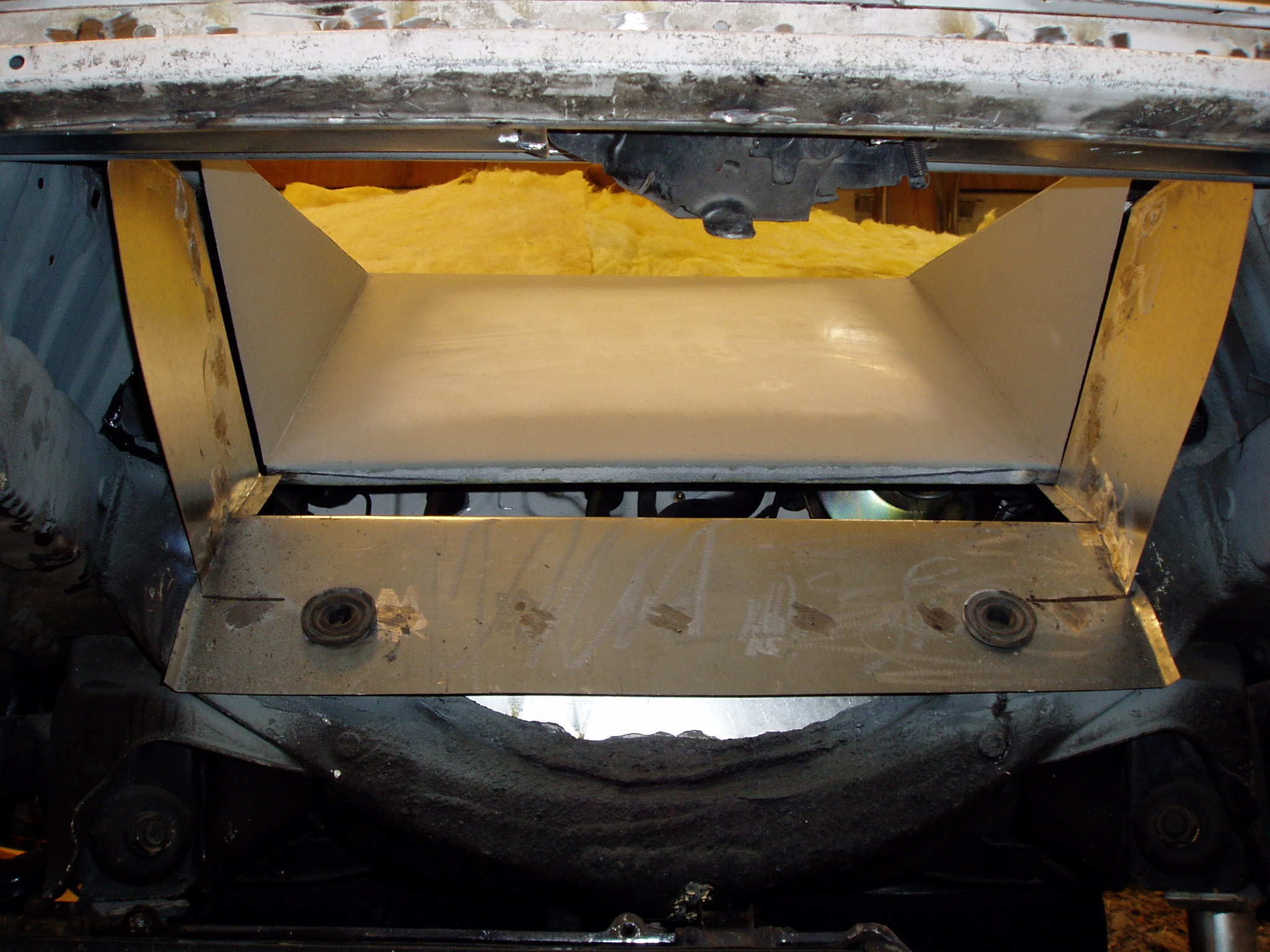 Fra framsiden, her blir det gjenomtrekk