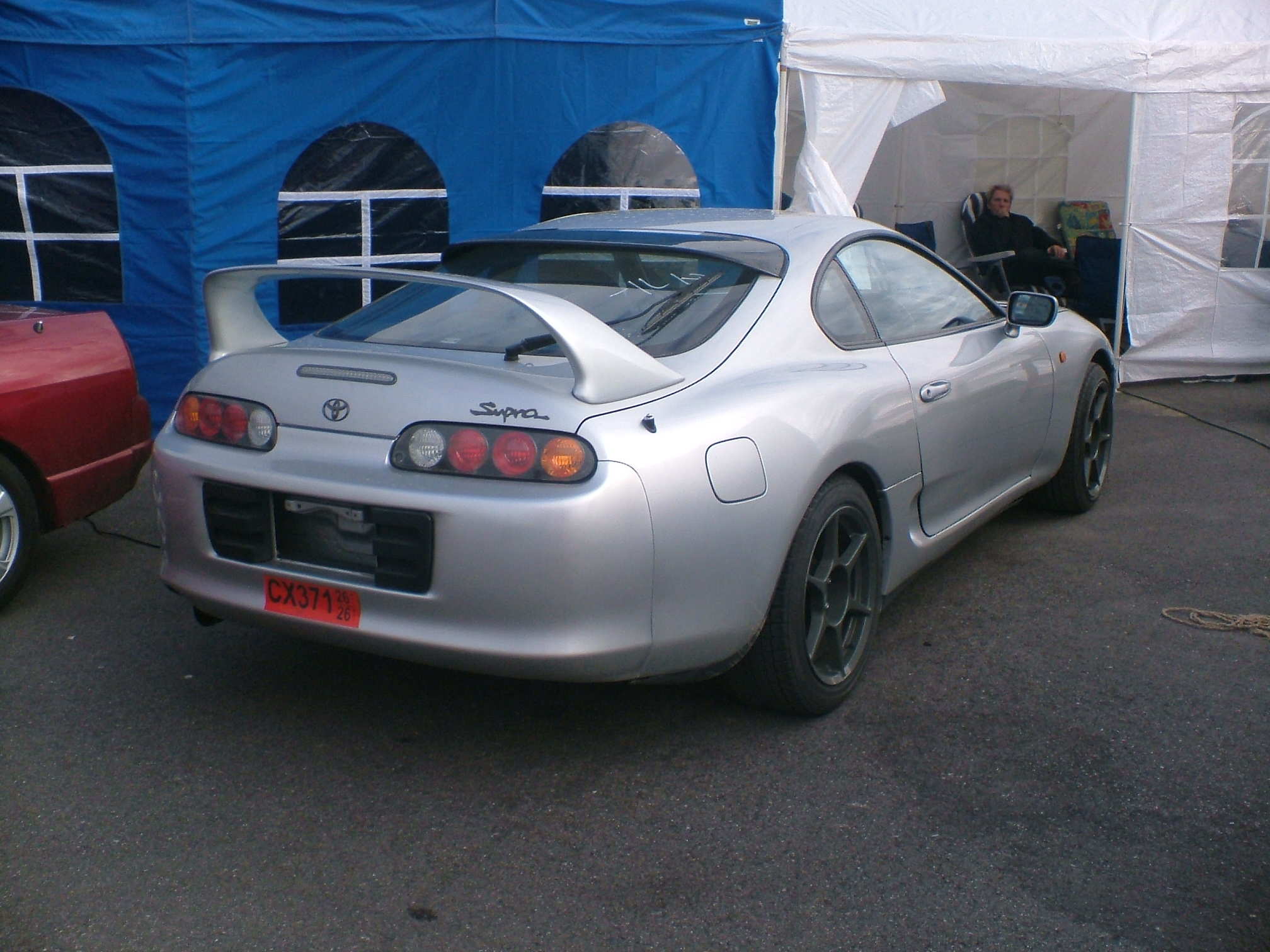 En litt sliten JDM-Supra...