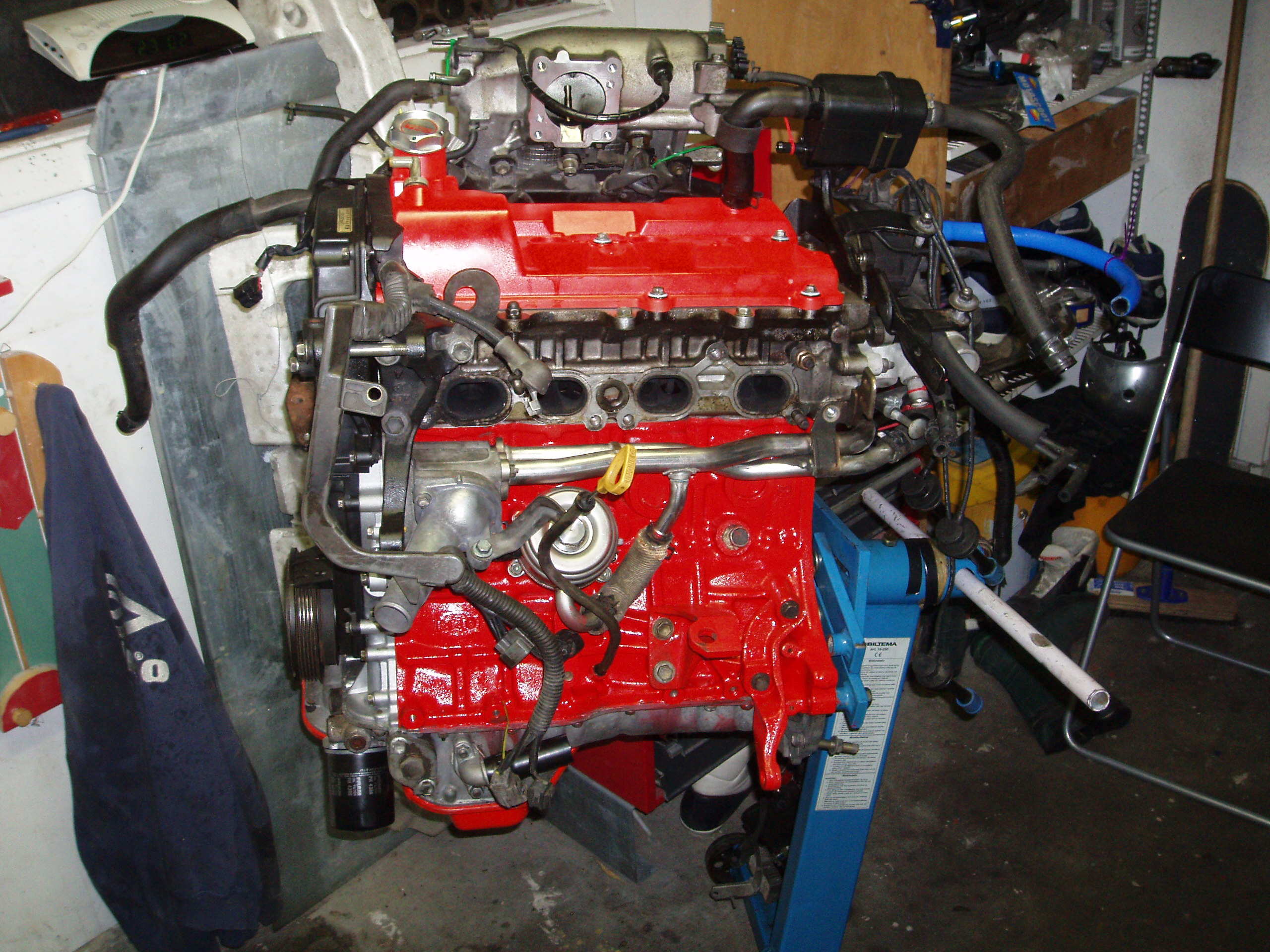 og slik ser den ut etter jeg er ferdig for dagen!