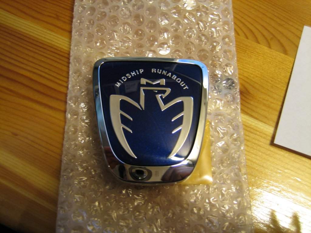 Nytt japansk MR emblem som skal på fronten.