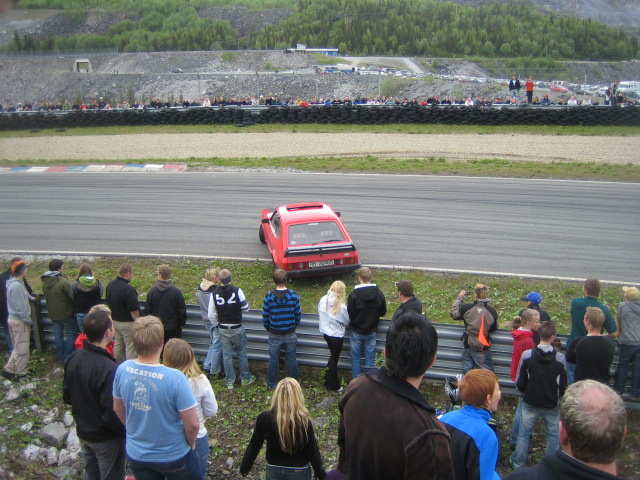 Ikke alltid lett å holde seg på banen