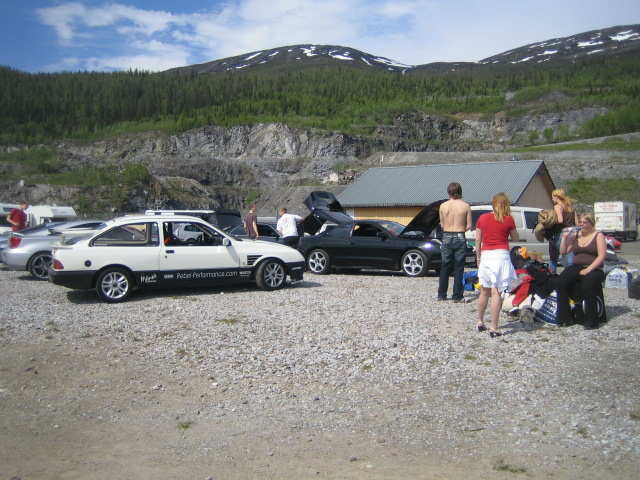 En liten del av gjengen