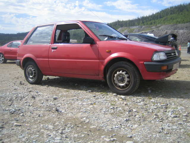 Til og med denne var på banen med sin ekstreme 1 liters motor. Synes den var litt søt jeg da :p