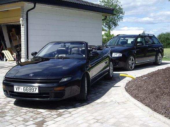 Prosjektgarasjen i bakgrunnen :)