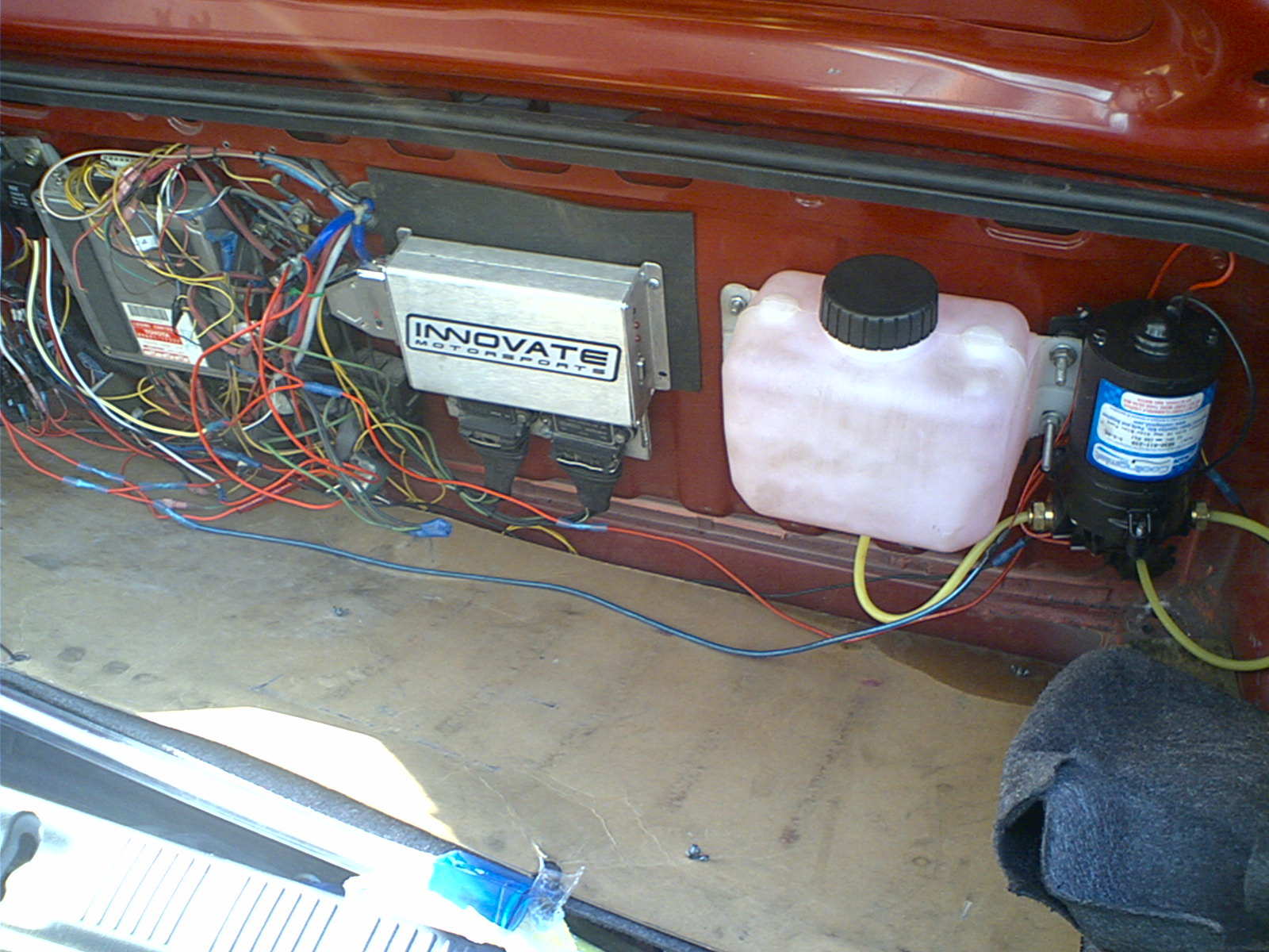 Water/metanol injection system. Ferdig montert. :)