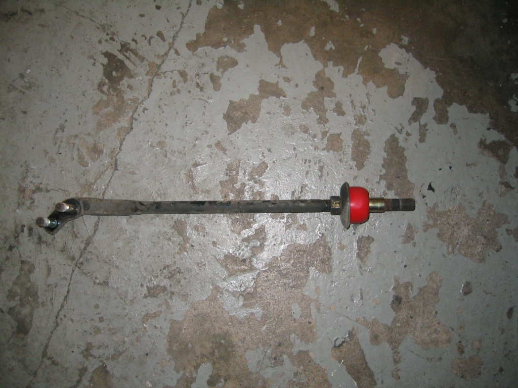 Staget (som jeg ikke husker hva heter)ser slik ut. Den gamle foringen kan lett taes av med hendene og den nye settes på.