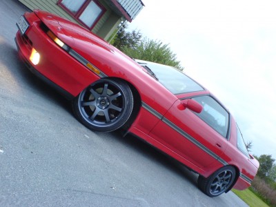 bilen med felga!