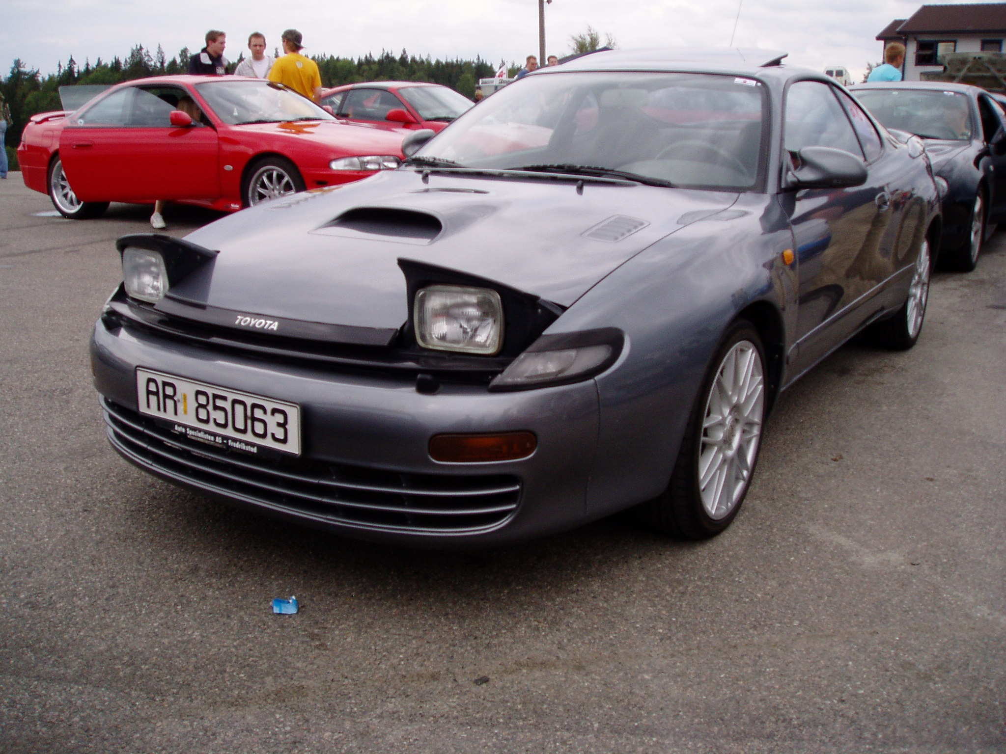 Kristian (webmaster) sin celica..