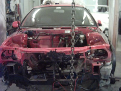 motor ferdig ute