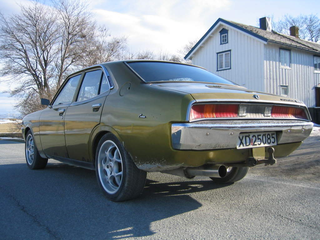 Bakfra med nytt eksosrør