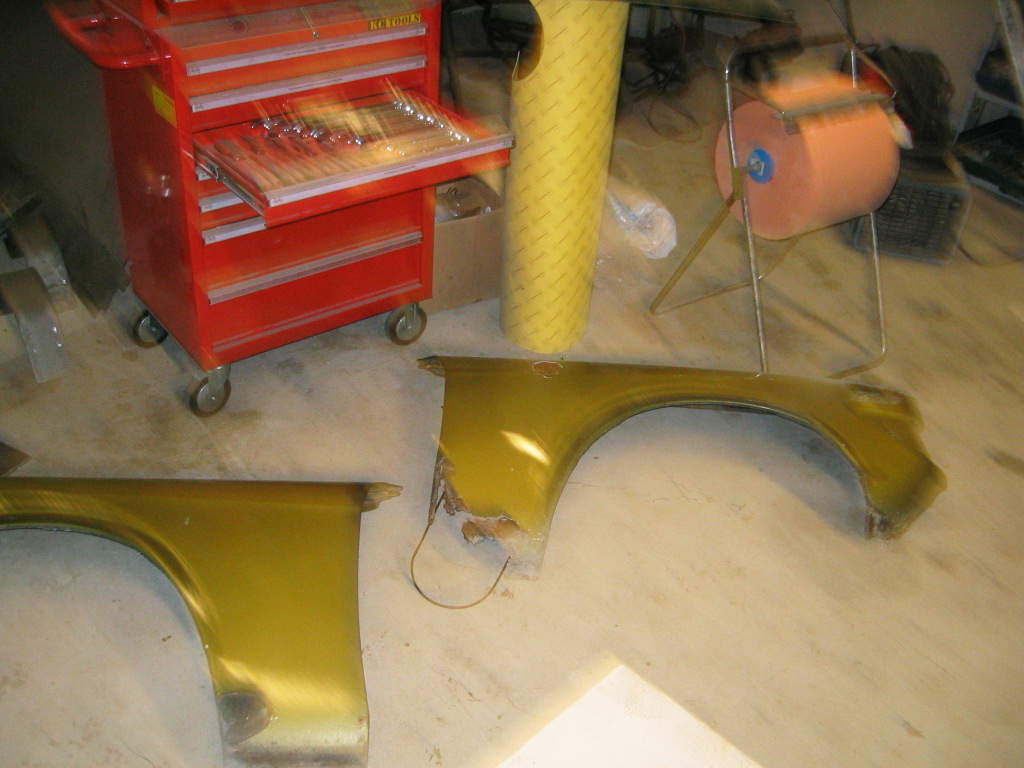 Sjermene er oppspist av mr. RUST ! Huff.