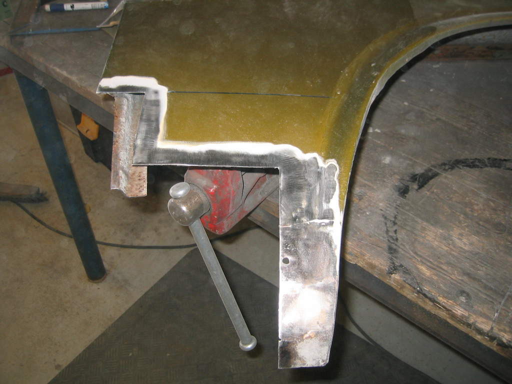 Deretter kapper vi ut rusta...