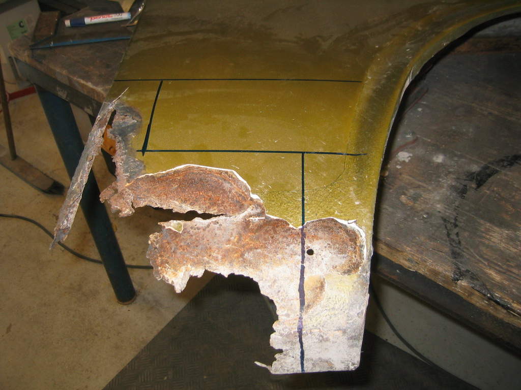 Totoalt opprusta skjerm. Denne skal bli ''ny'