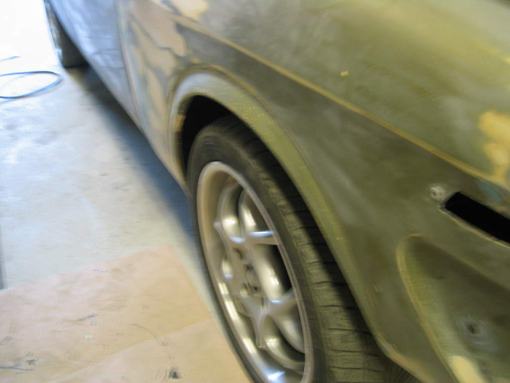 Her er en framskjerm med original ''dobbelvals''. Denne er nå retta ut.