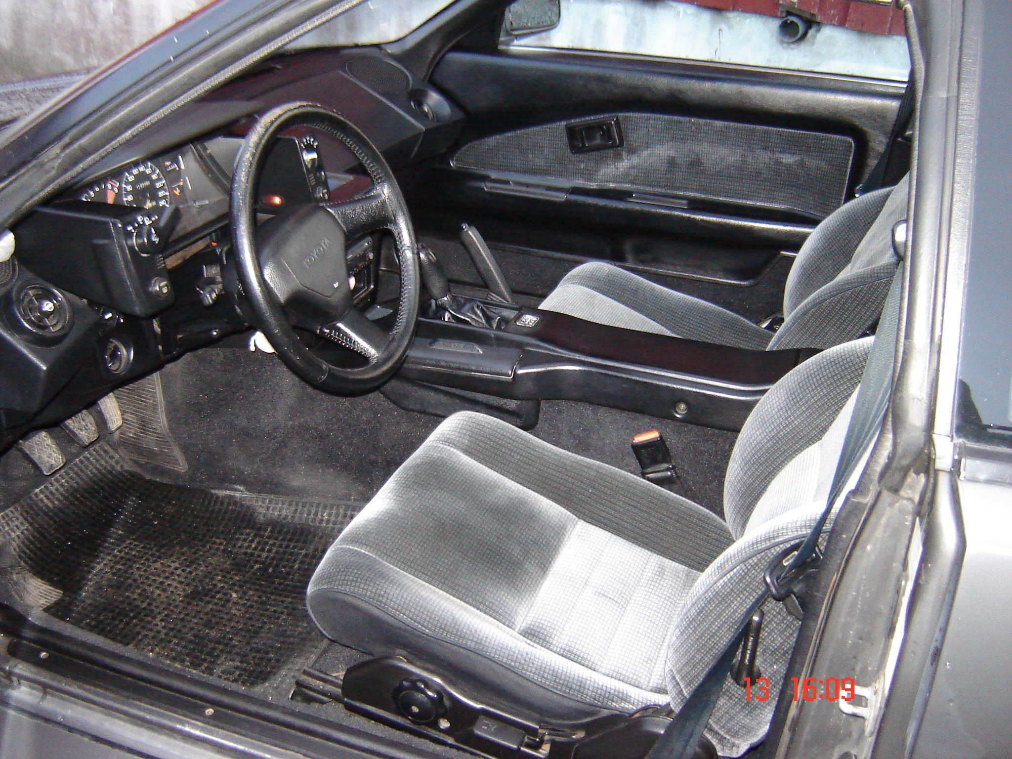 Innvendig! Som dere ser, så er den strøken..