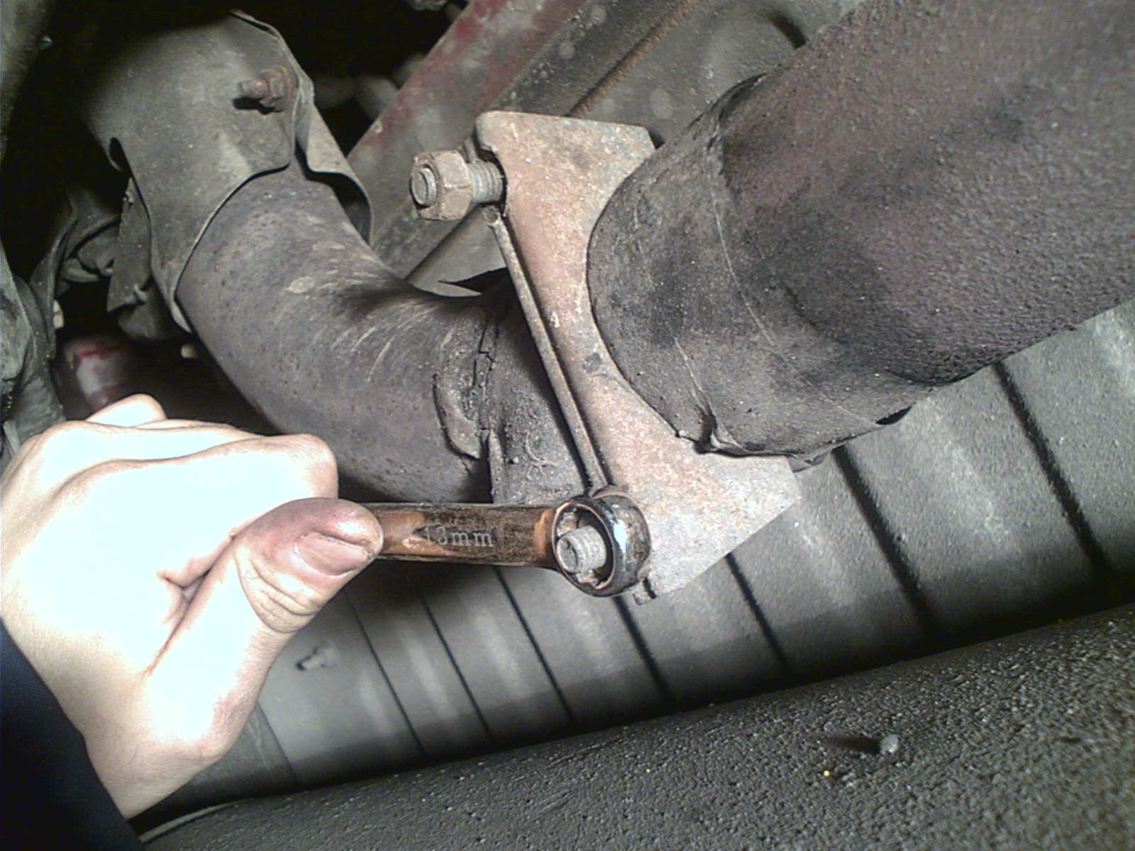 Da var det bare å begynne å demonte det nåværende anlegget.