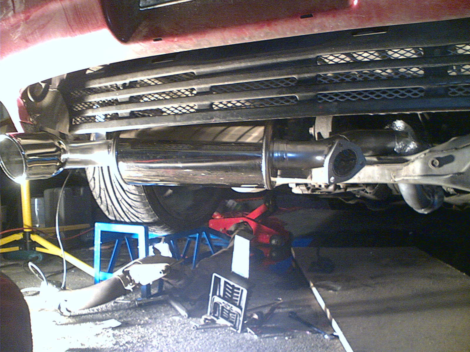 Da var halvparten på.