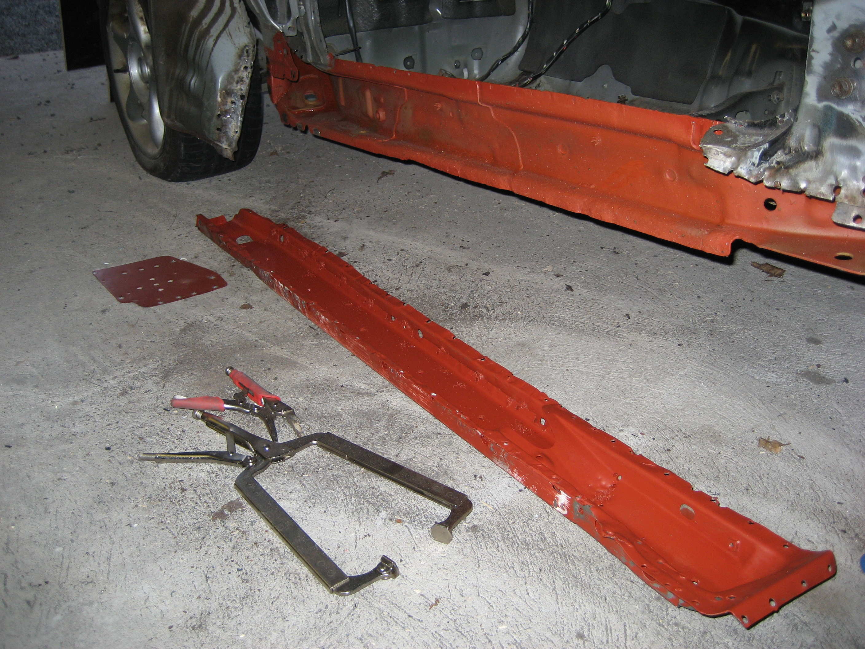 Da var kanalen behandlet med Wurth rust stopp og tectylwox.