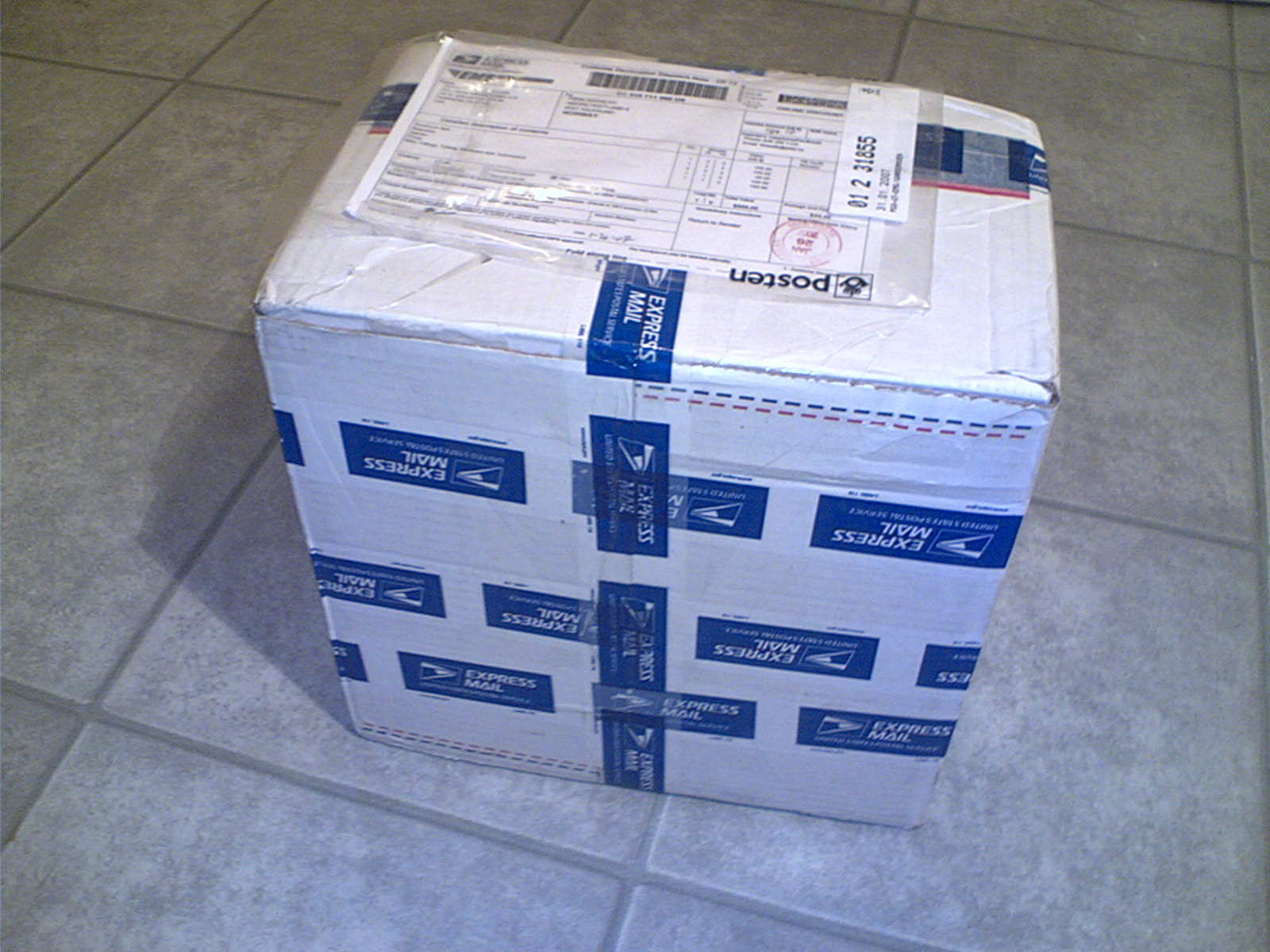 Alltid kjekt med pakke i posten! :D