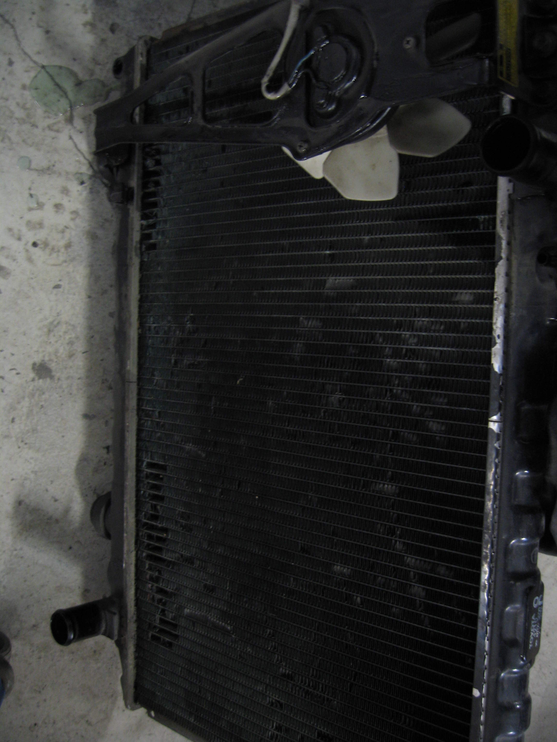 Riller ramer ut, tro meg det er verre enn det ser til på bildet