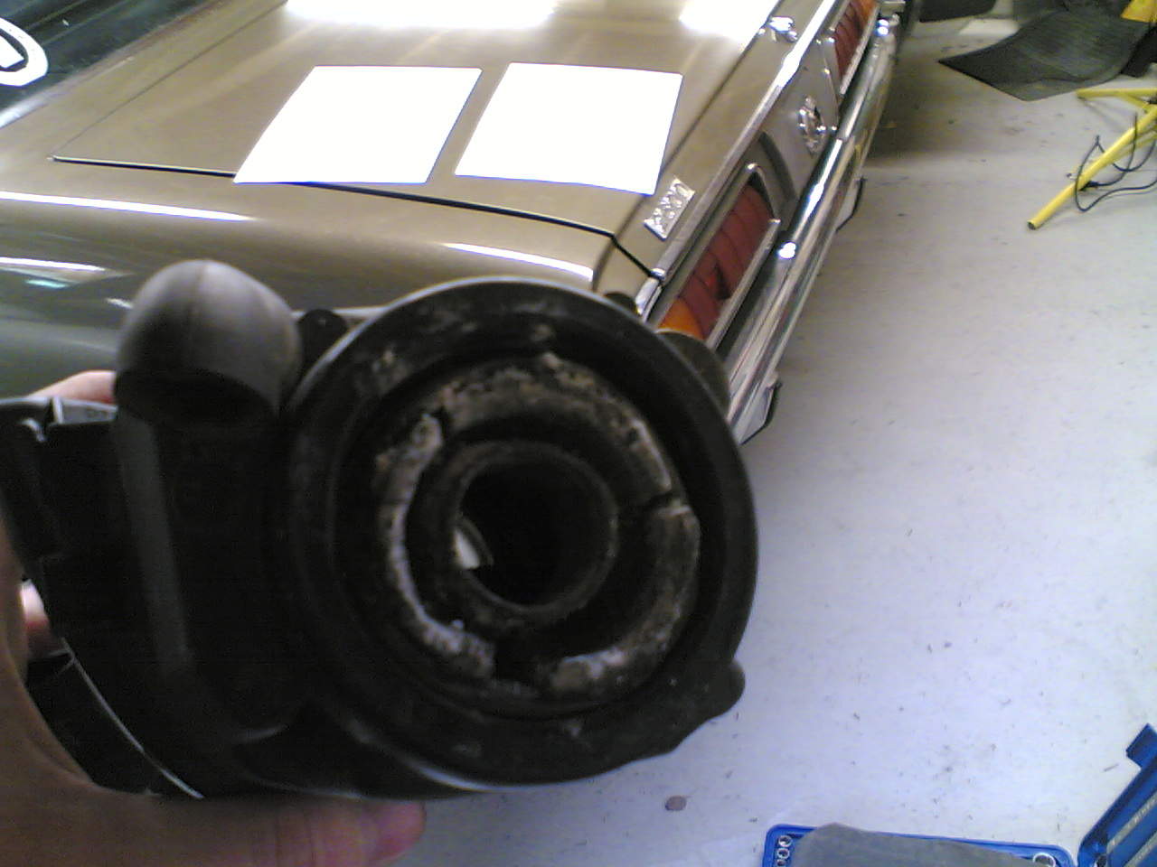 Hmm.. hvor har det blitt av sporene til pæren?