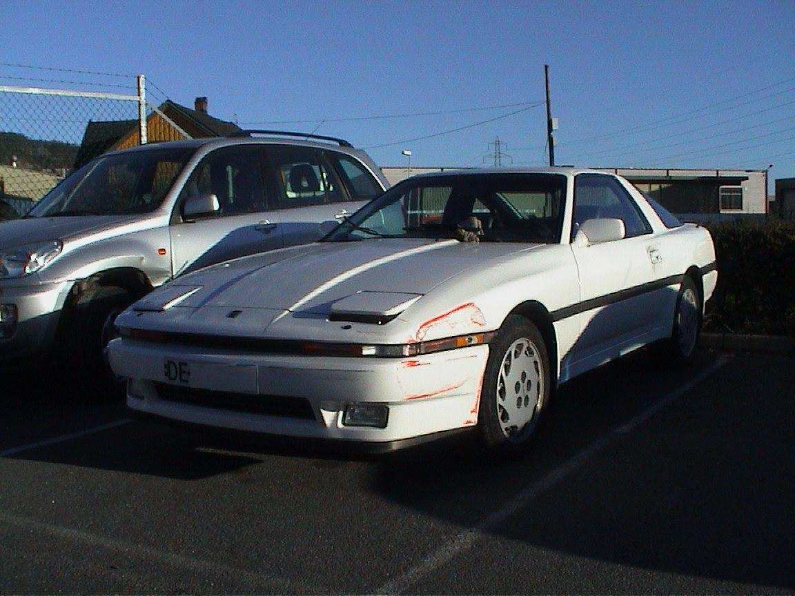 Bilen etter møtet med Porten på toyota i 2002