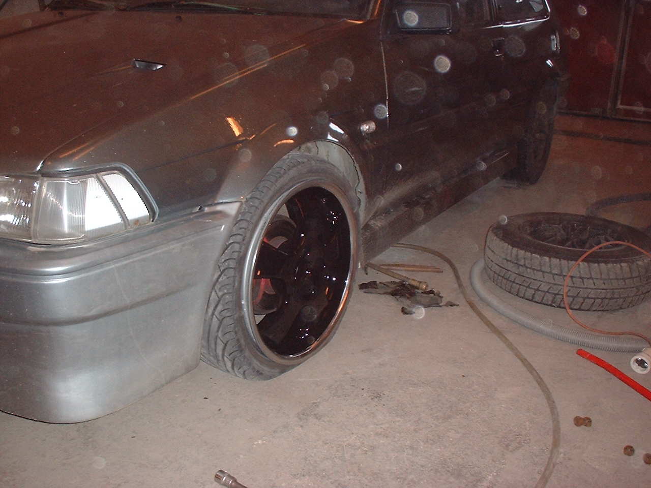 17&amp;quot; på bilen:)