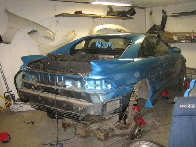 Og slik har lille blå det sånn hun står nå :)