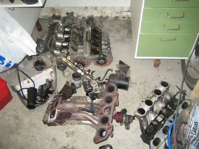 En del av alt som er plukket løs til nå