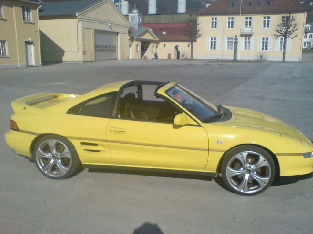 sånn ser bilen ut nå...