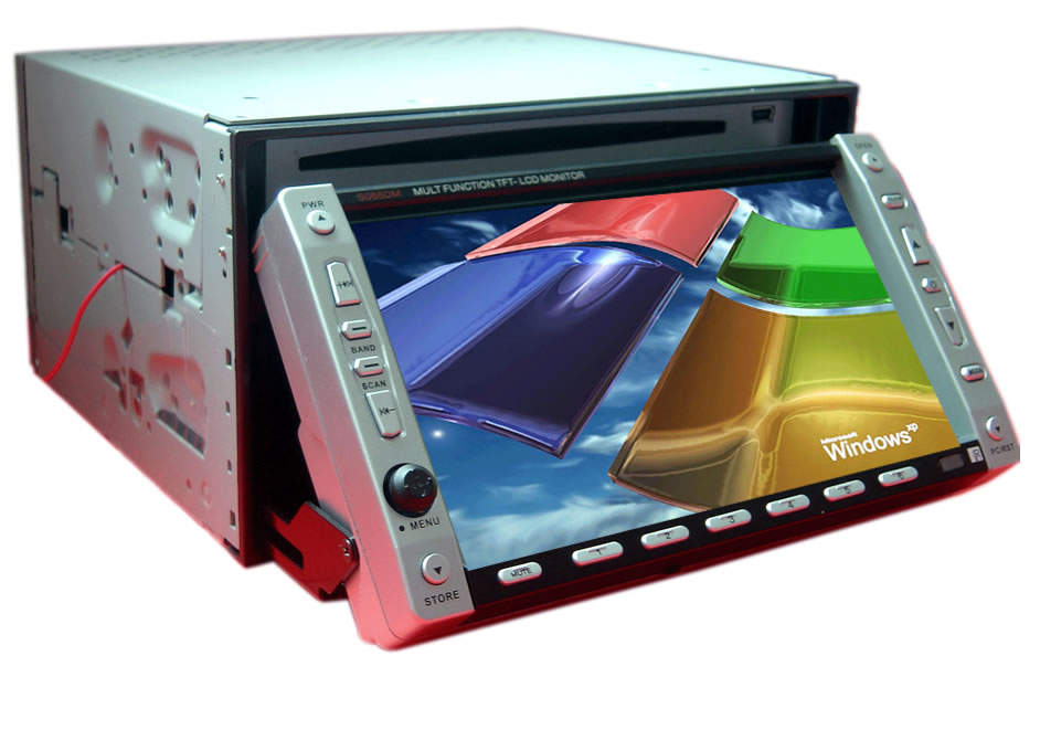 touchscreen, radio og forsterker