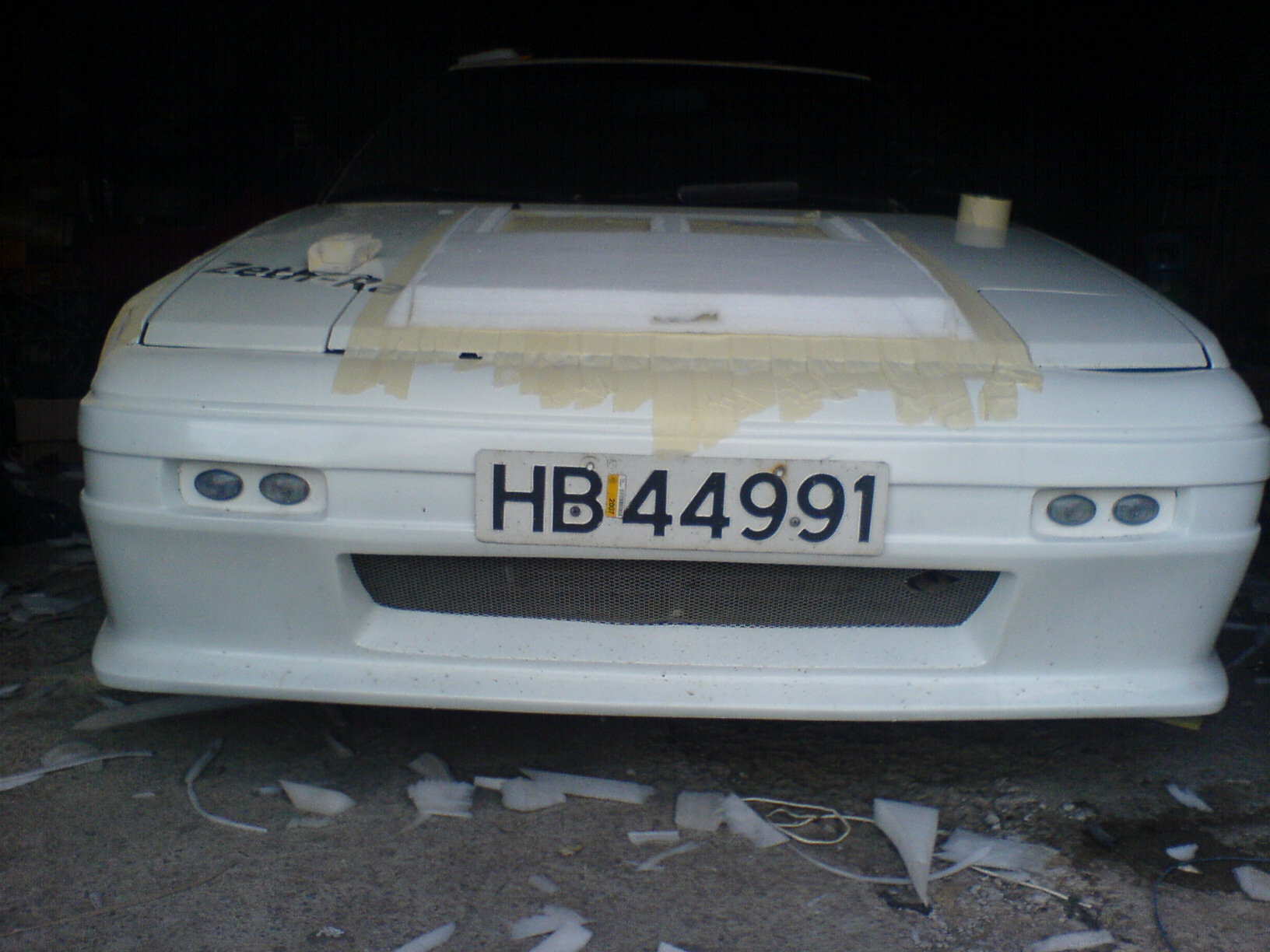 Panser å. Alt det der skal funke. <br />Vil at mere luft skal gå over panser istede for under bilen.